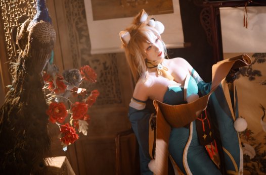 一北亦北cos~希娜小姐 cosplay写真图片欣赏