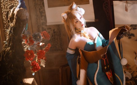 一北亦北cos~希娜小姐 cosplay写真图片欣赏