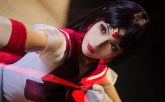 一米八的大梨子cos~火野丽 cosplay写真图片欣赏